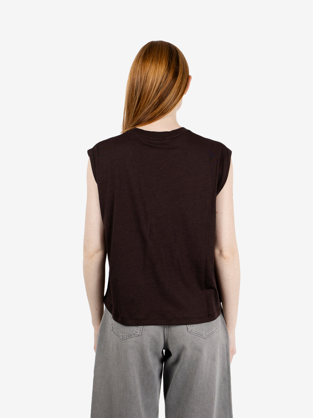 T-shirt Deedo espresso