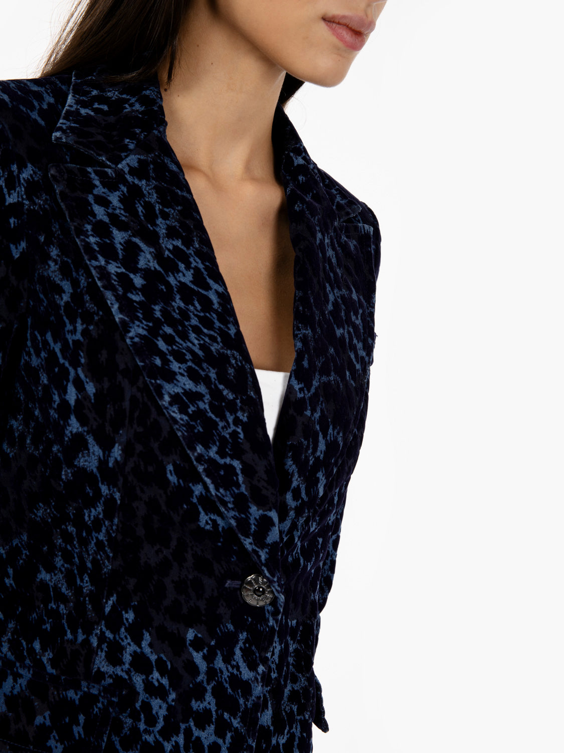 BLAZER 1P LEOPARD OVER BLUE USED DI1DS4C6624_000