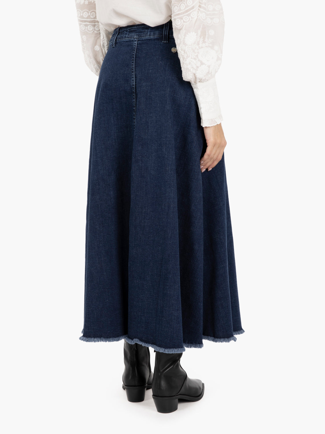 LELLY ORGANIC DENIM USED SKIRT DI1DGID1024_000