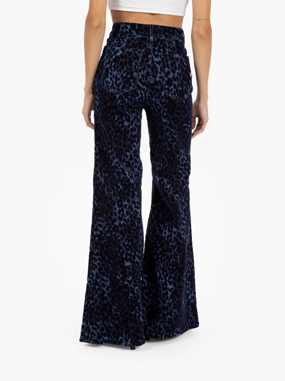 Jeans Billy Leopard over blu