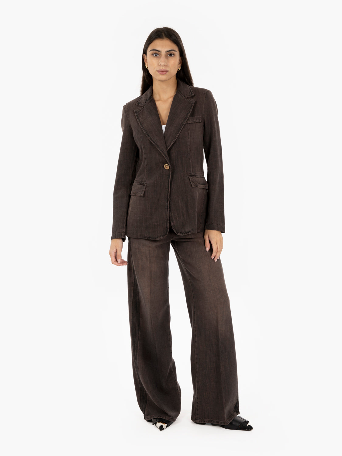 Blazer 1P Japan black dirty brown