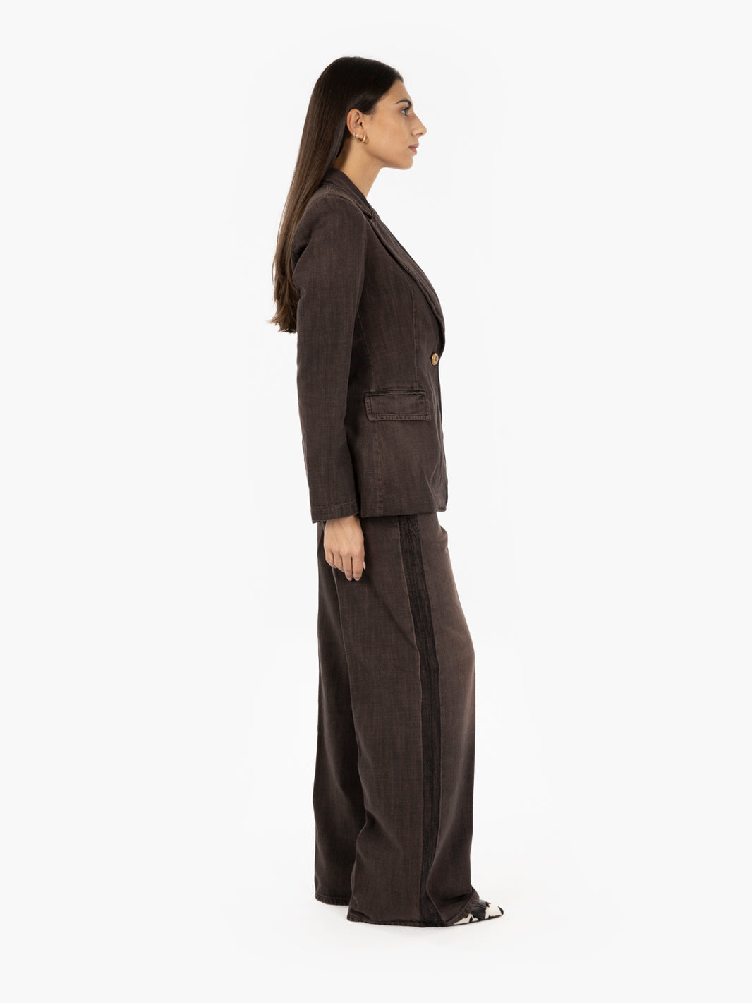 Blazer 1P Japan black dirty brown