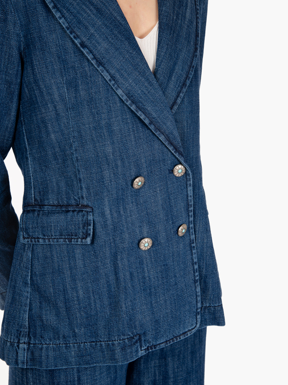 Blazer Japan denim blue
