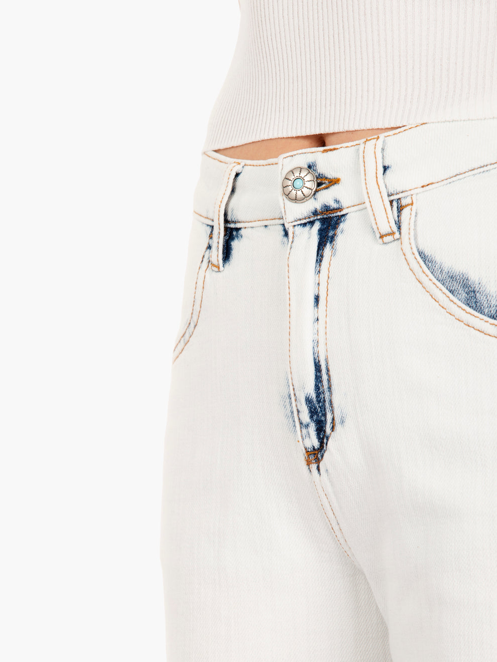 Five OB Japan denim super white