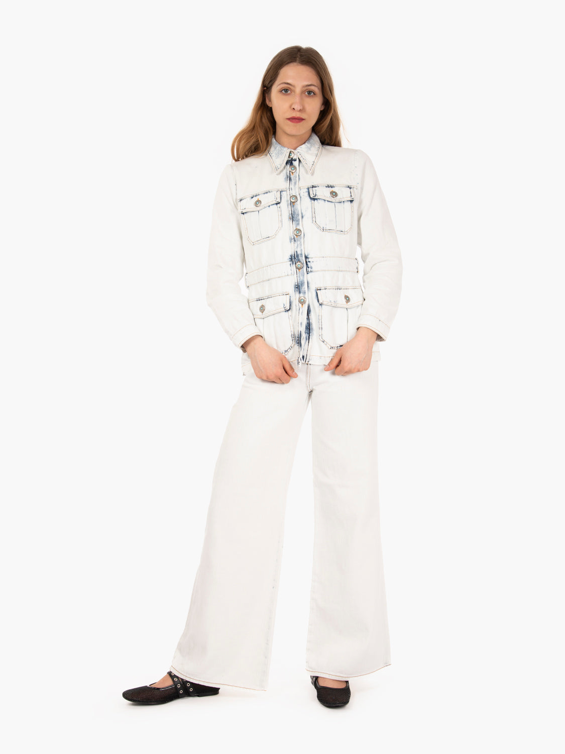 Five OB Japan denim super white