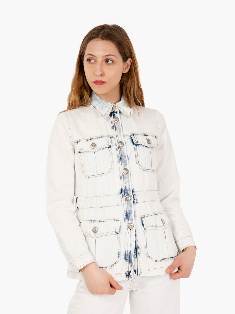 Saharan Japan denim super white