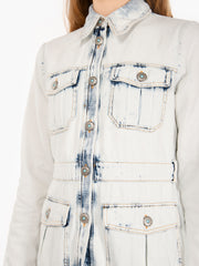 SHAFT JEANS - Sahariana Japan denim super white