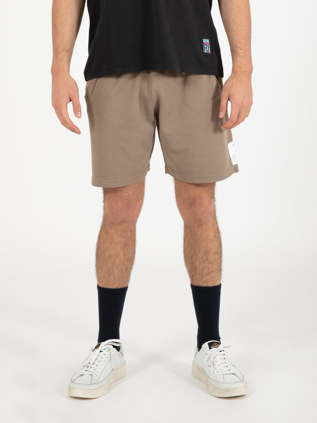 Bermuda Simon garment dyed coffee