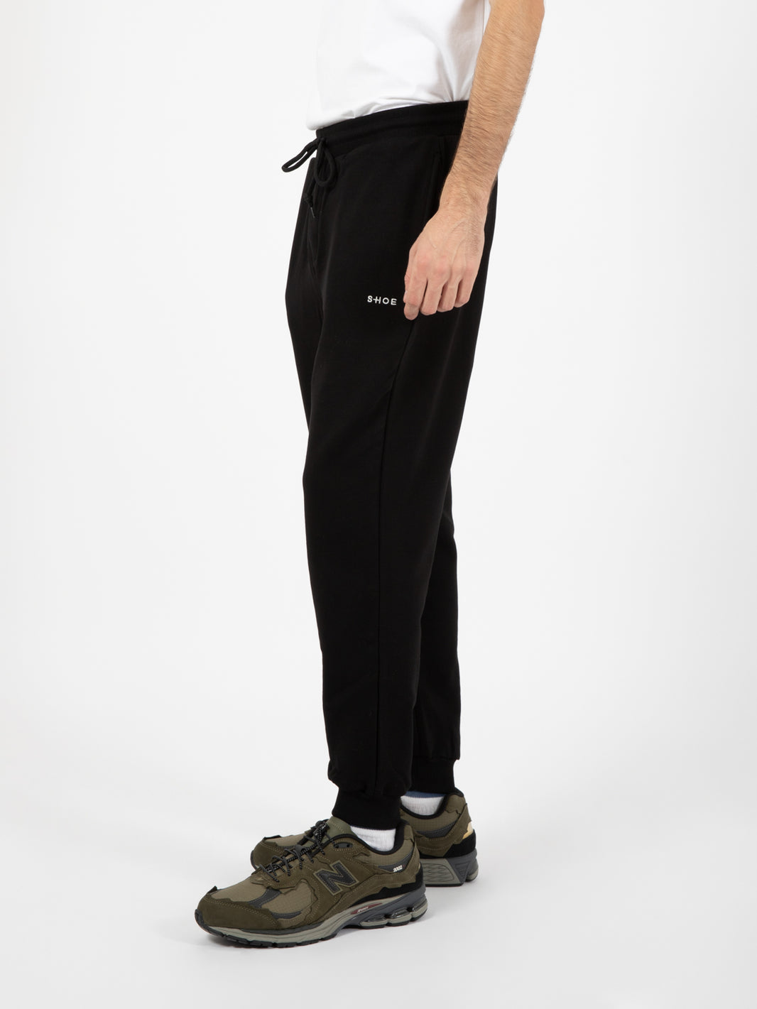 Pantalone jogger in felpa black