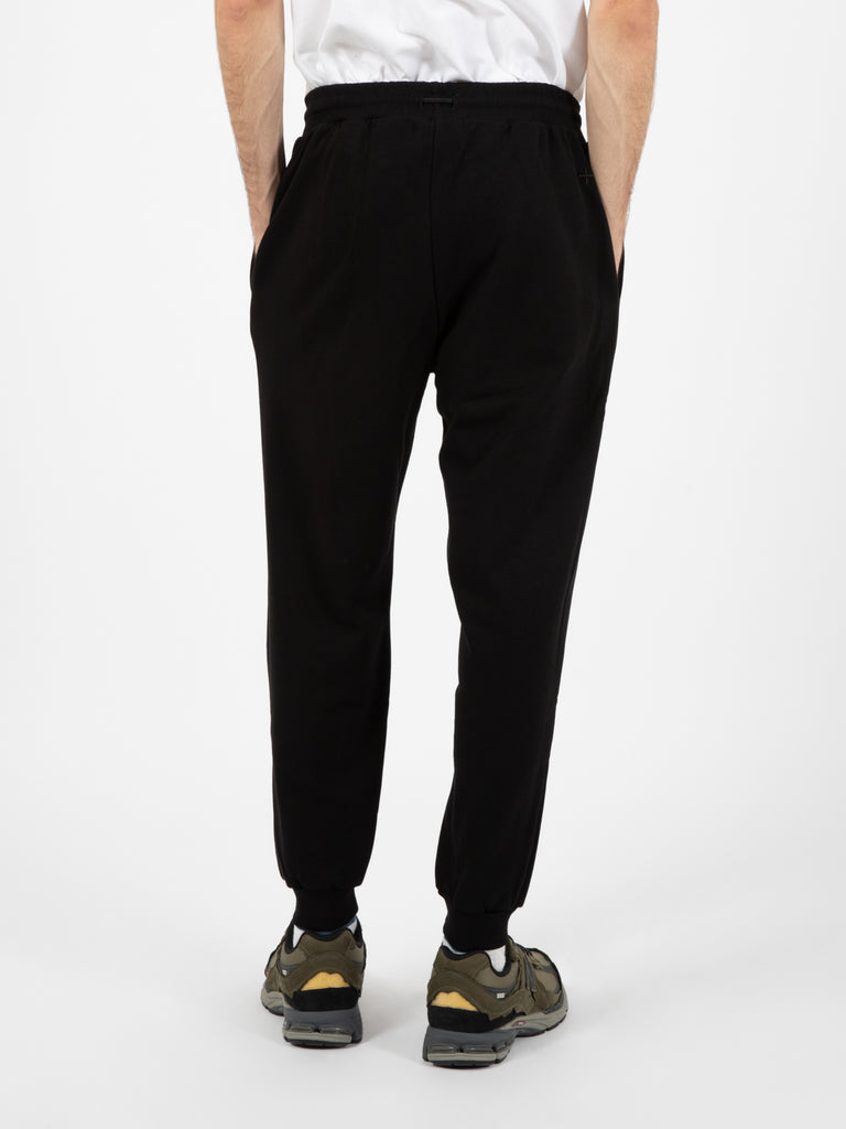 SHOESHINE - Pantalone jogger in felpa black
