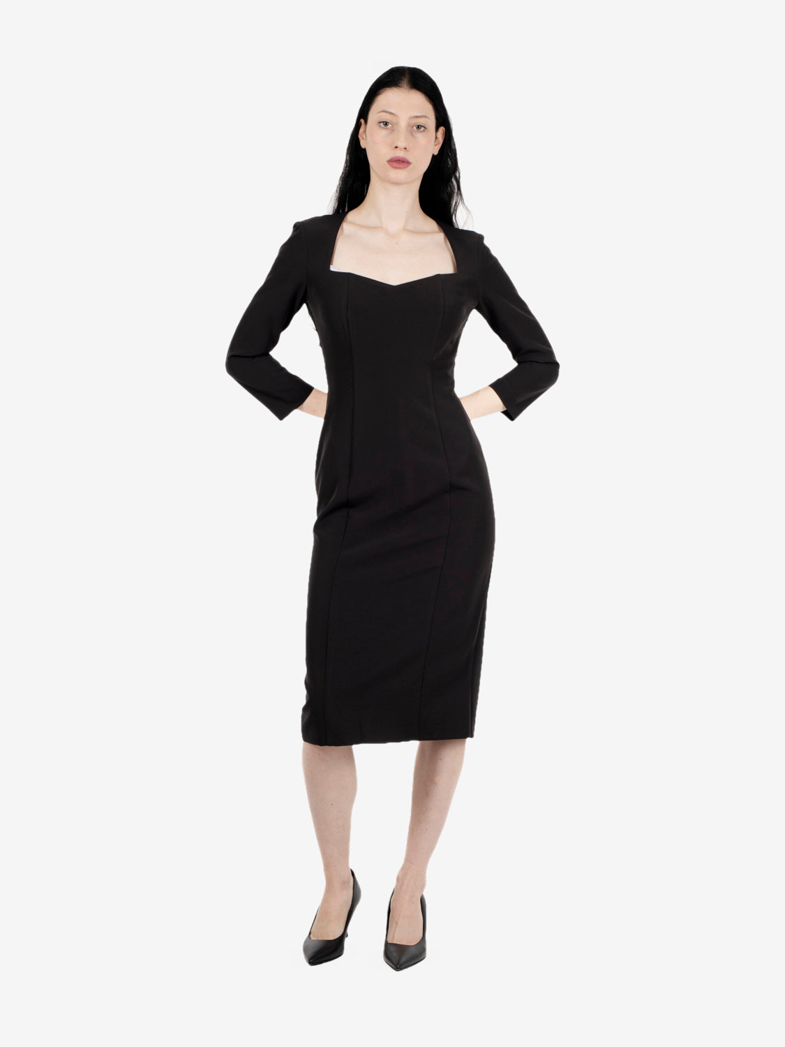 Amber dress black