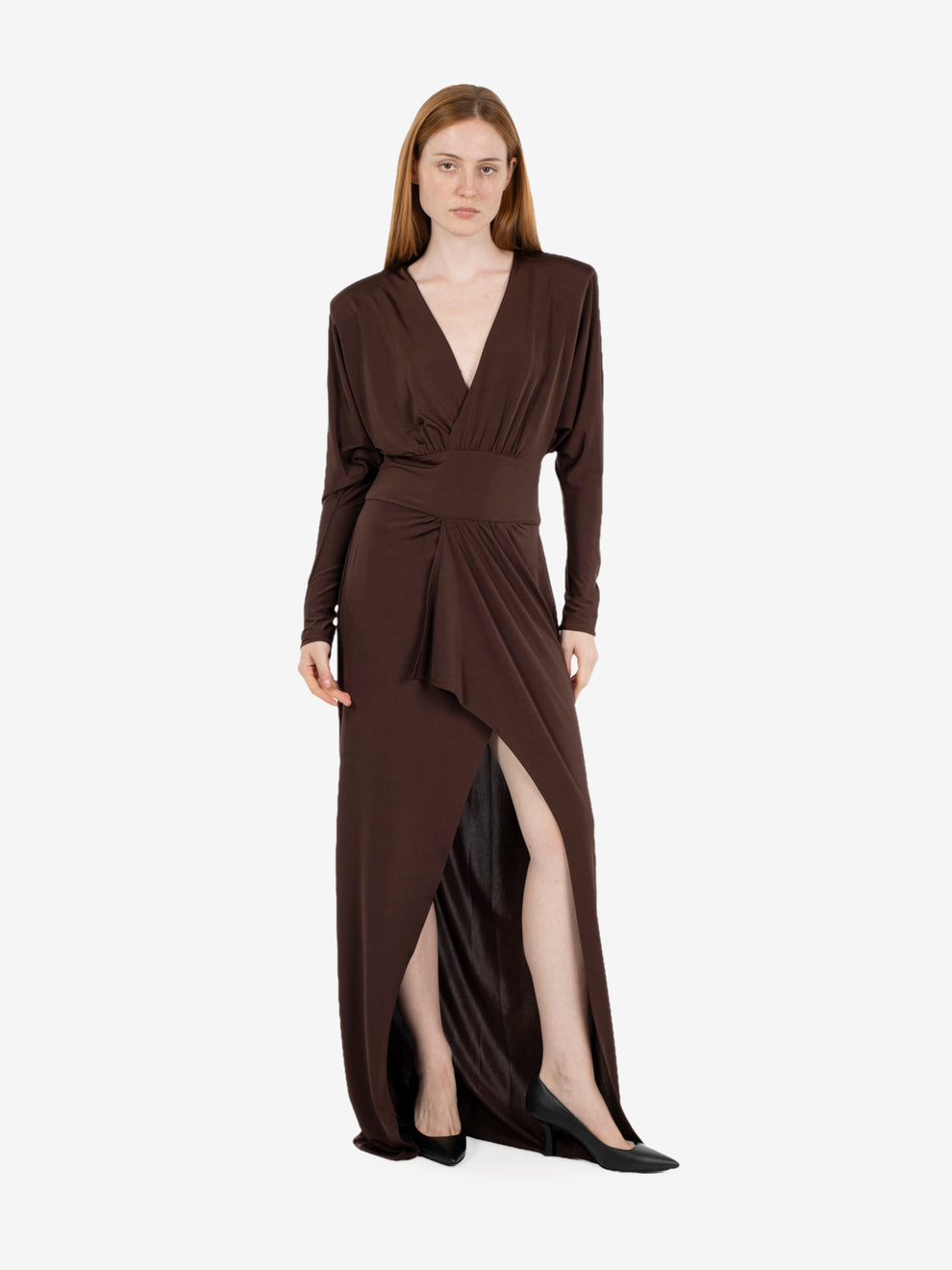 Alida Dress dark brown