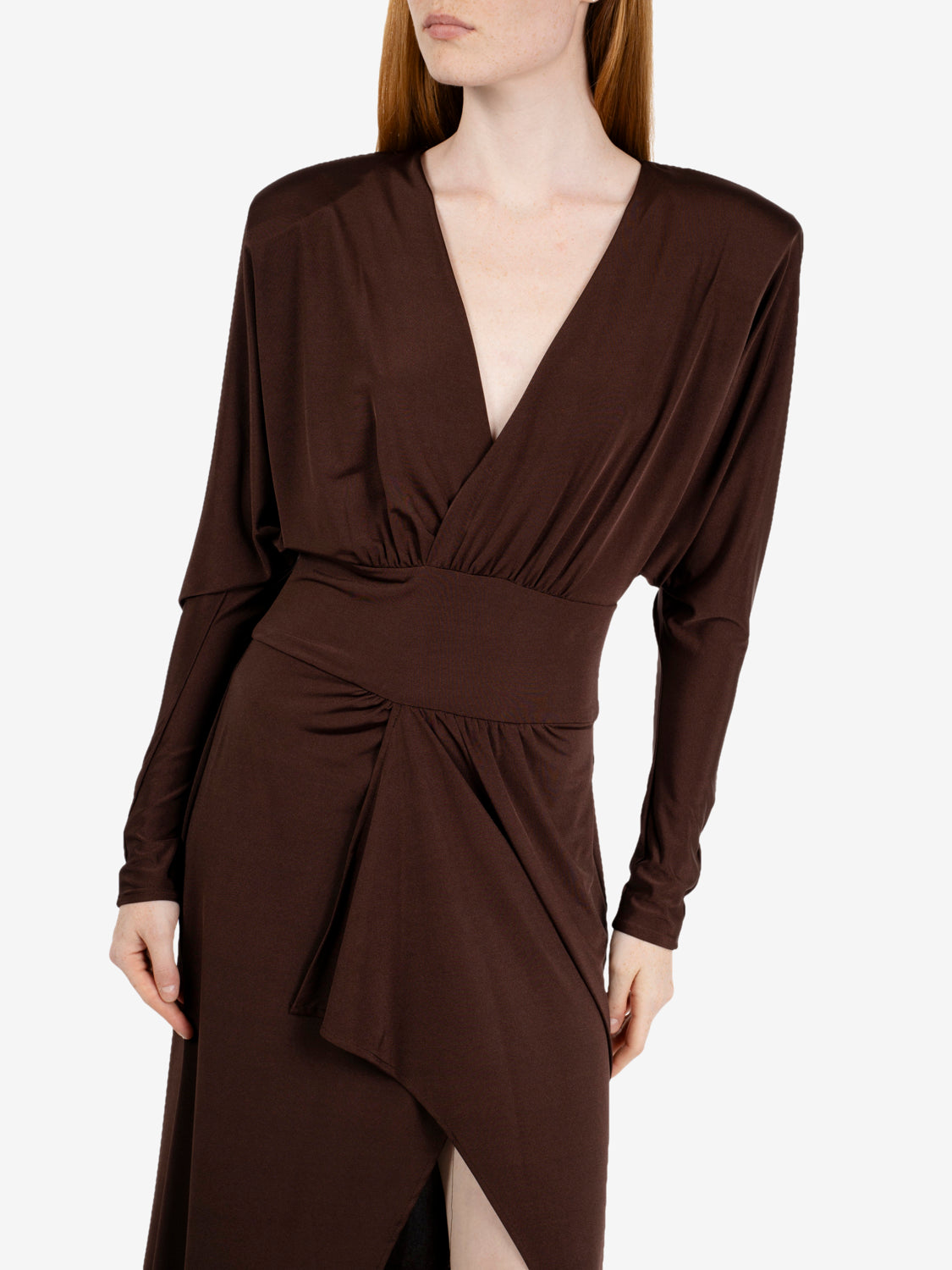 Alida Dress dark brown