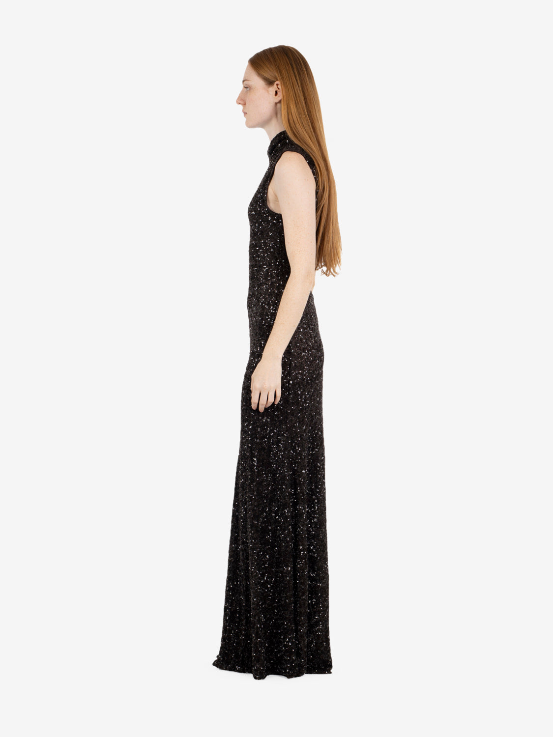 Blaze Dress paillettes marrone