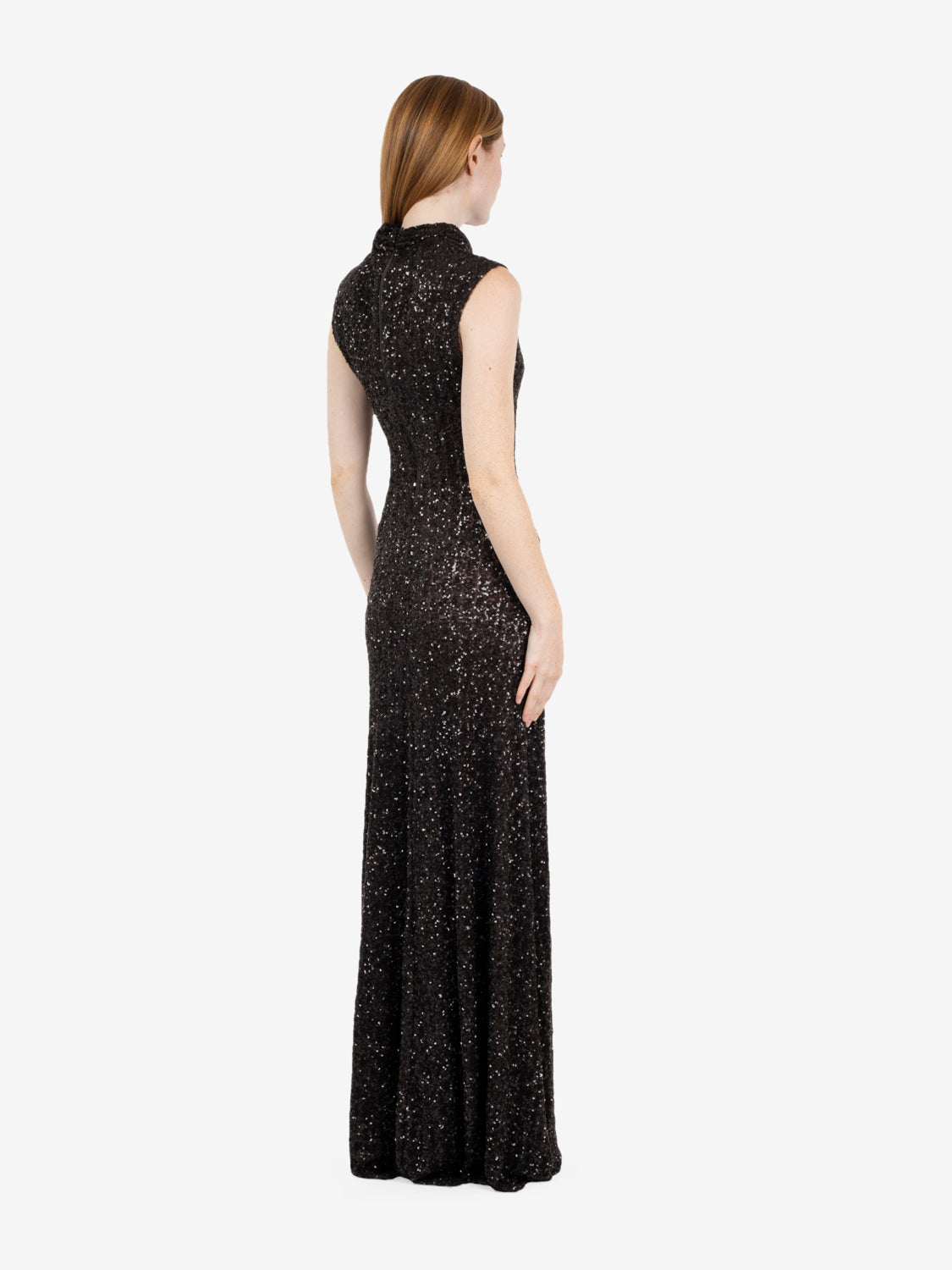 Blaze Dress paillettes marrone