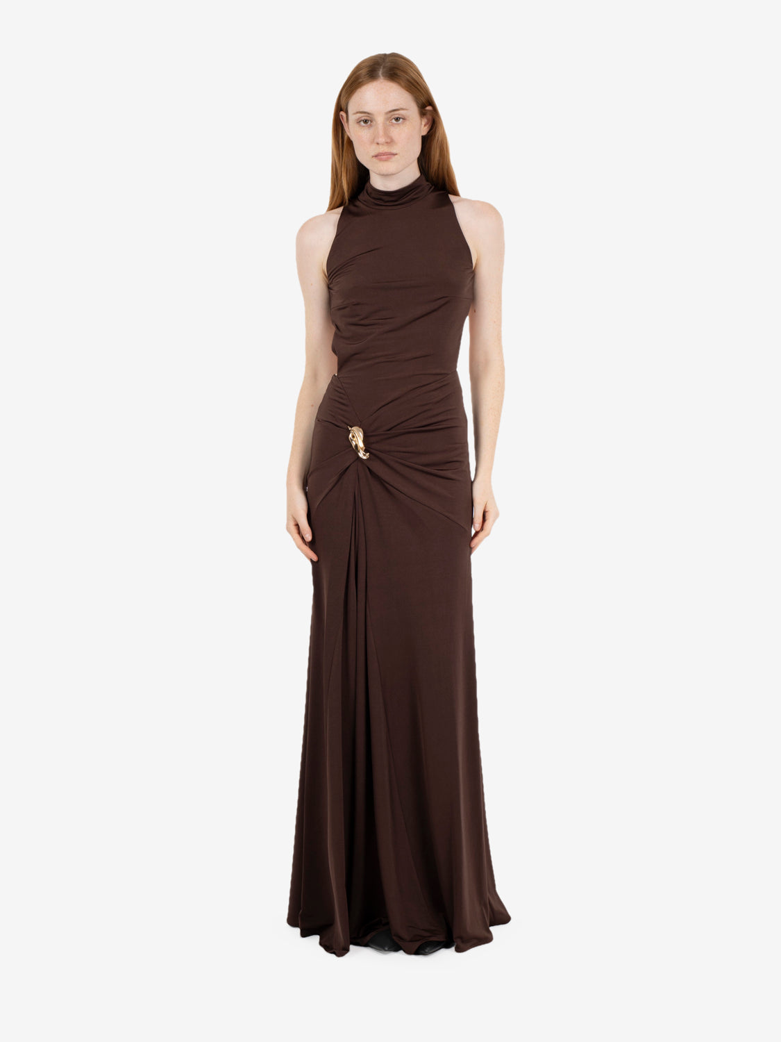Mayra dress dark brown