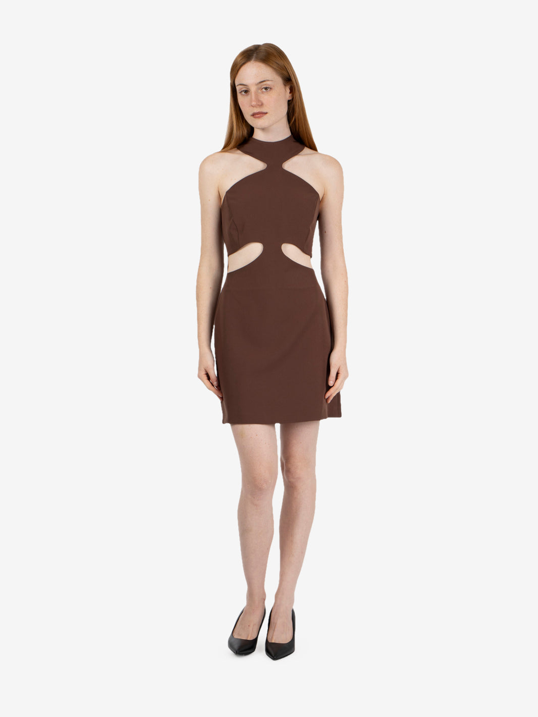 Phoenix dress brown