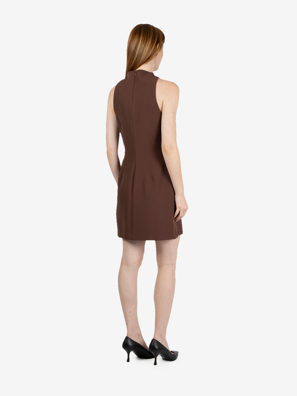 Phoenix dress brown
