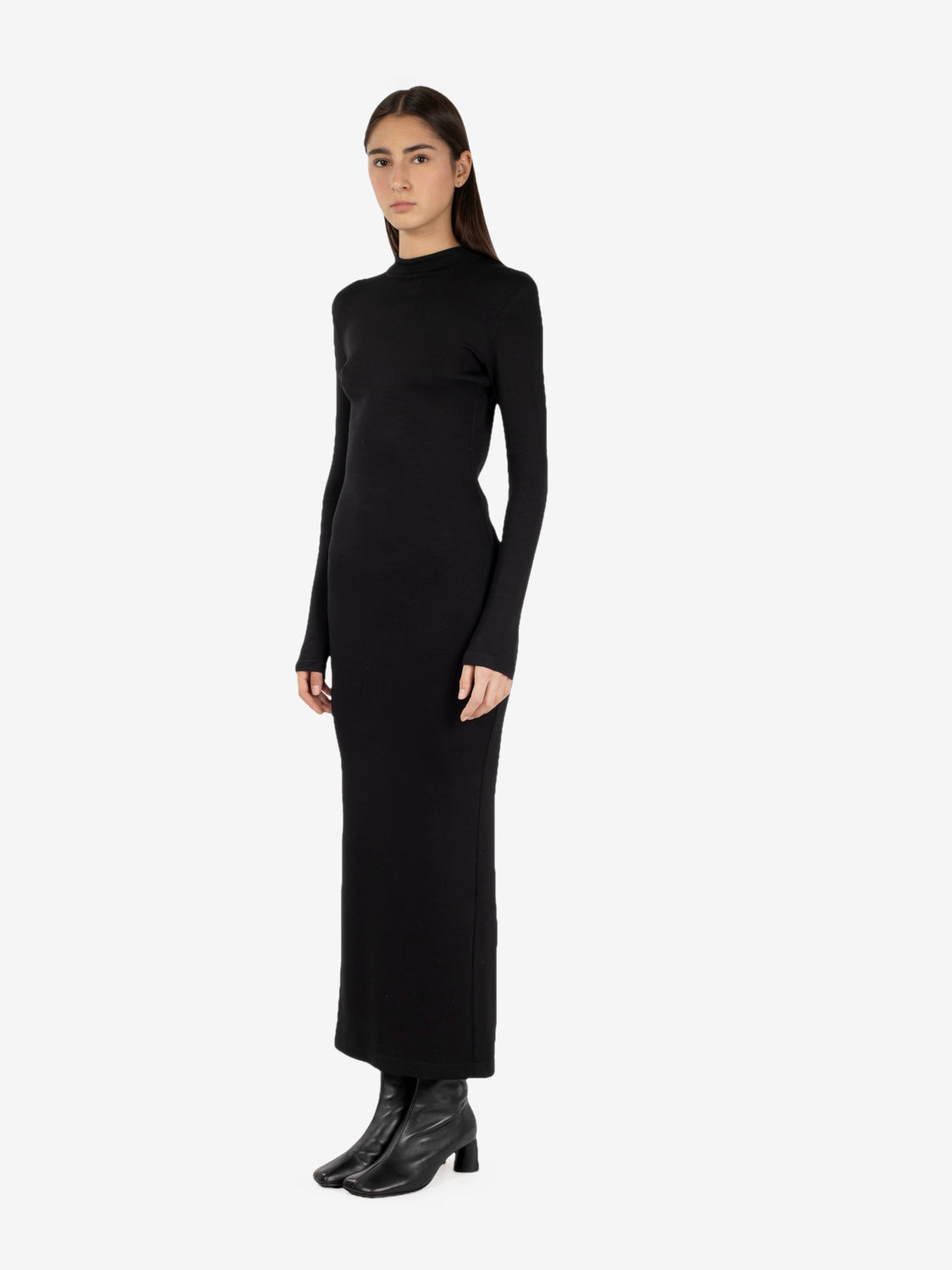 New Backless dress black
