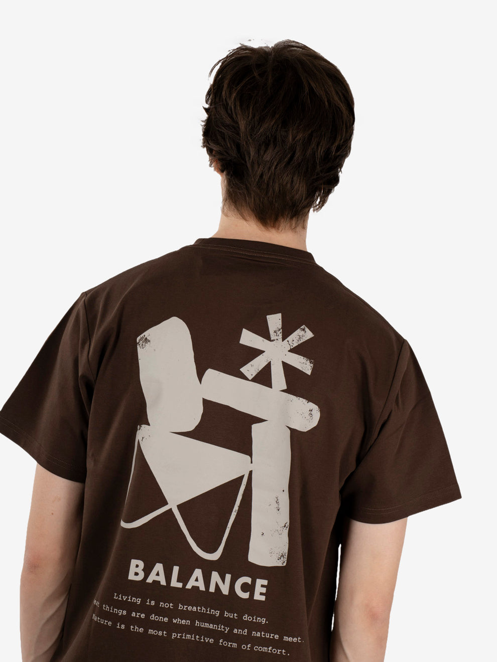 Elemental Balance t-shirt brown