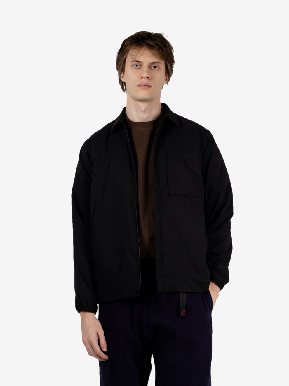 Flexible insulated shirt black