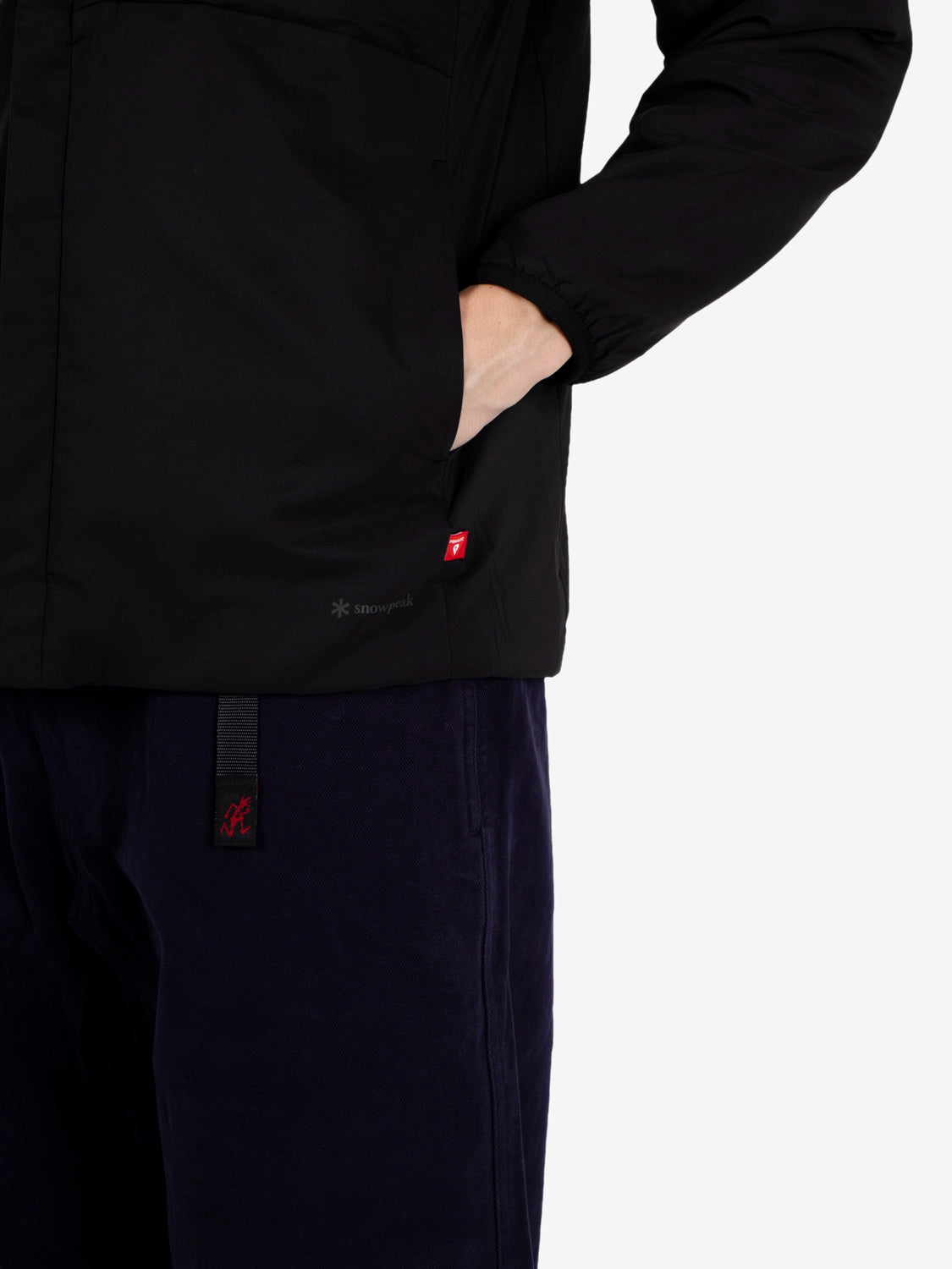 Flexible insulated shirt black