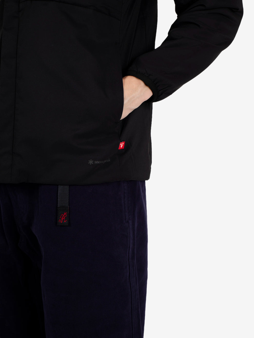Flexible insulated shirt black