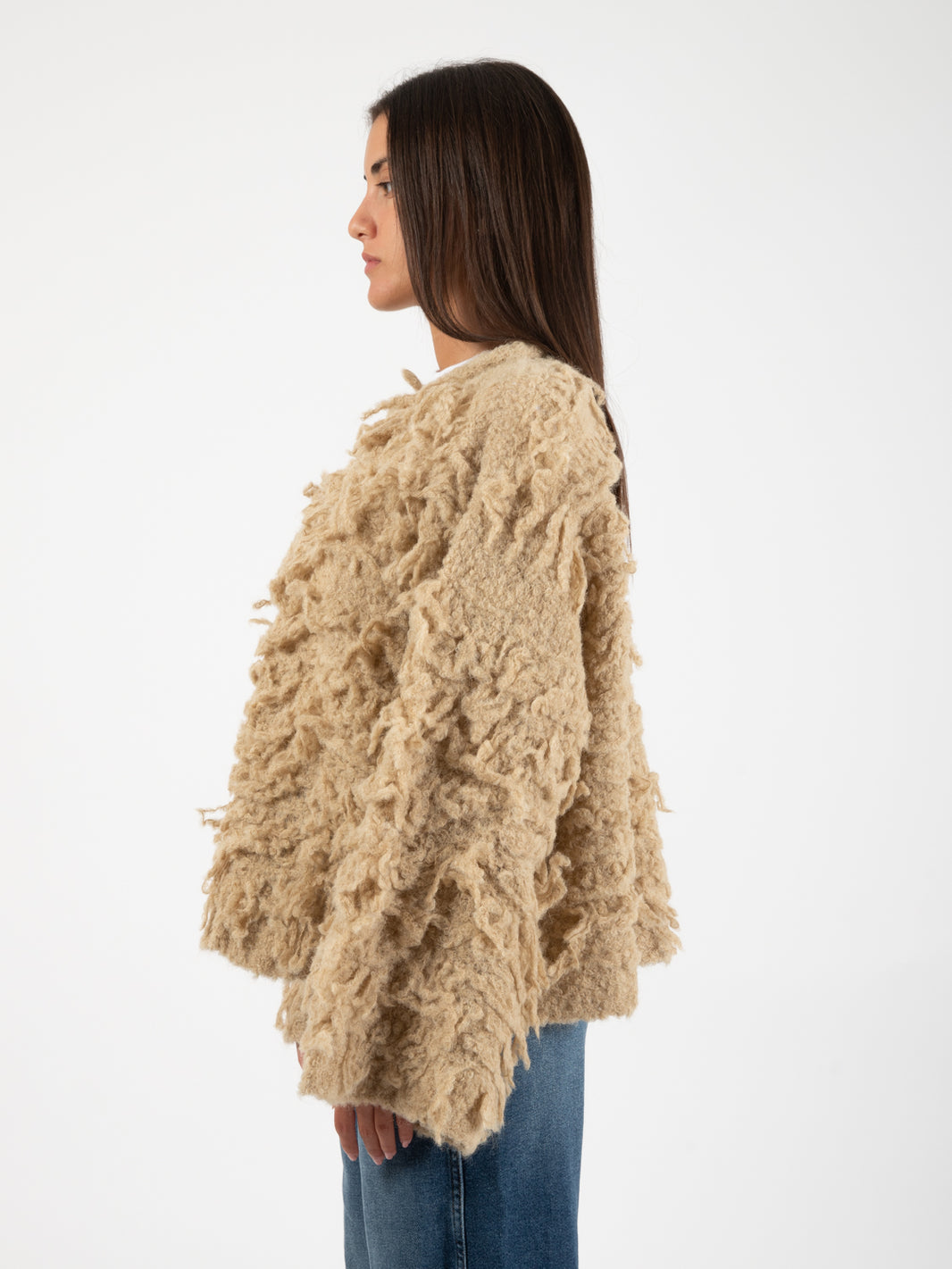 Vanilla Boucle Cardigan