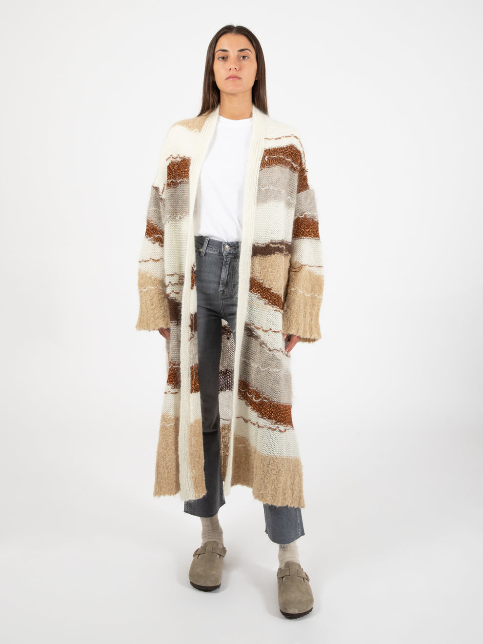 Cardigan fantasia multicolor