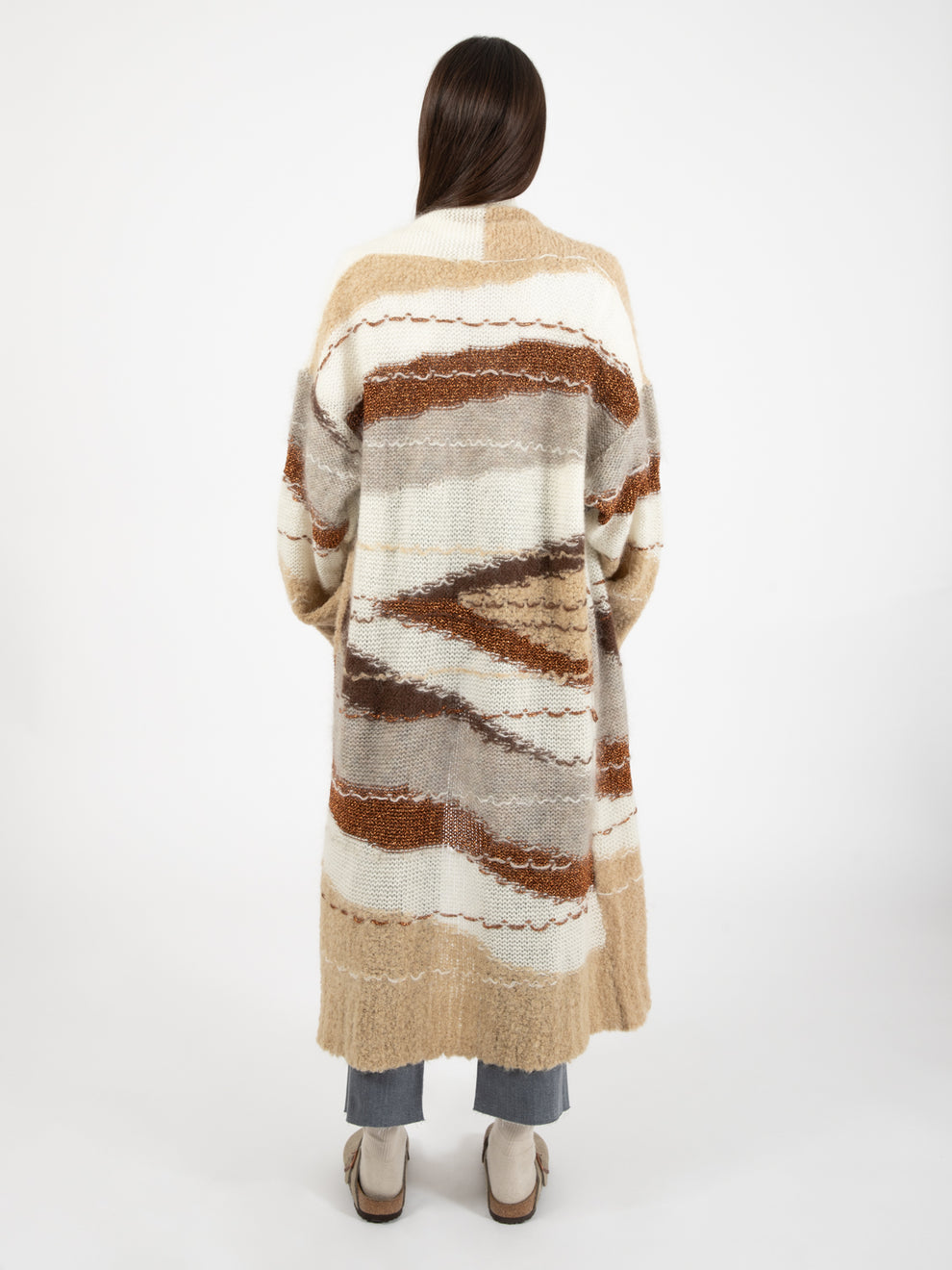 Cardigan fantasia multicolor