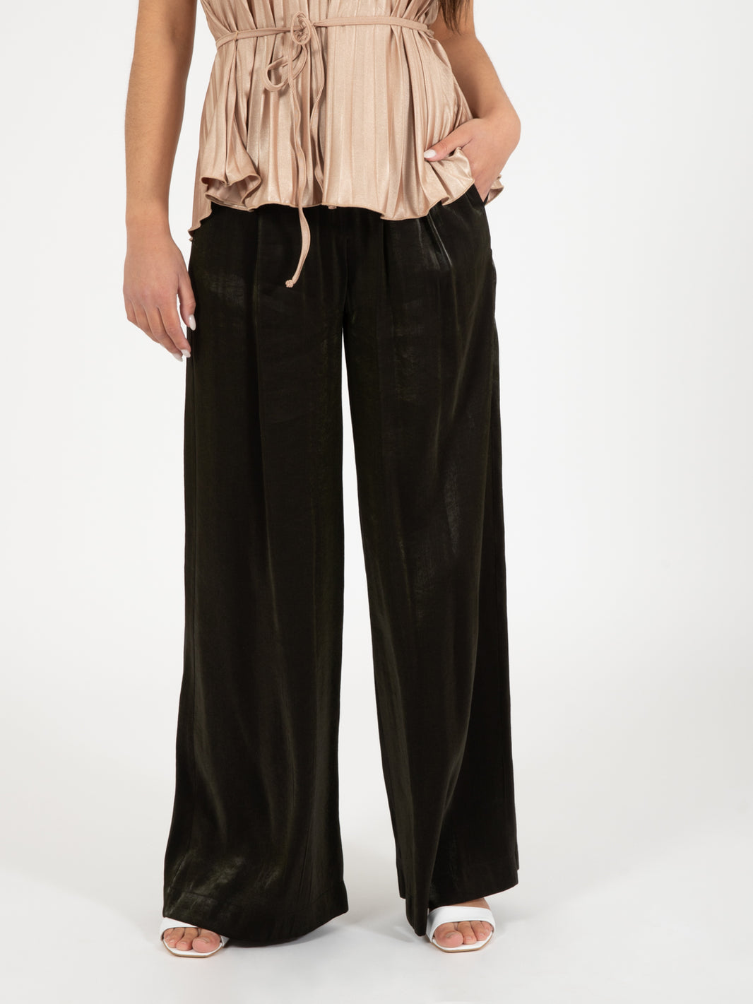Black palazzo pants