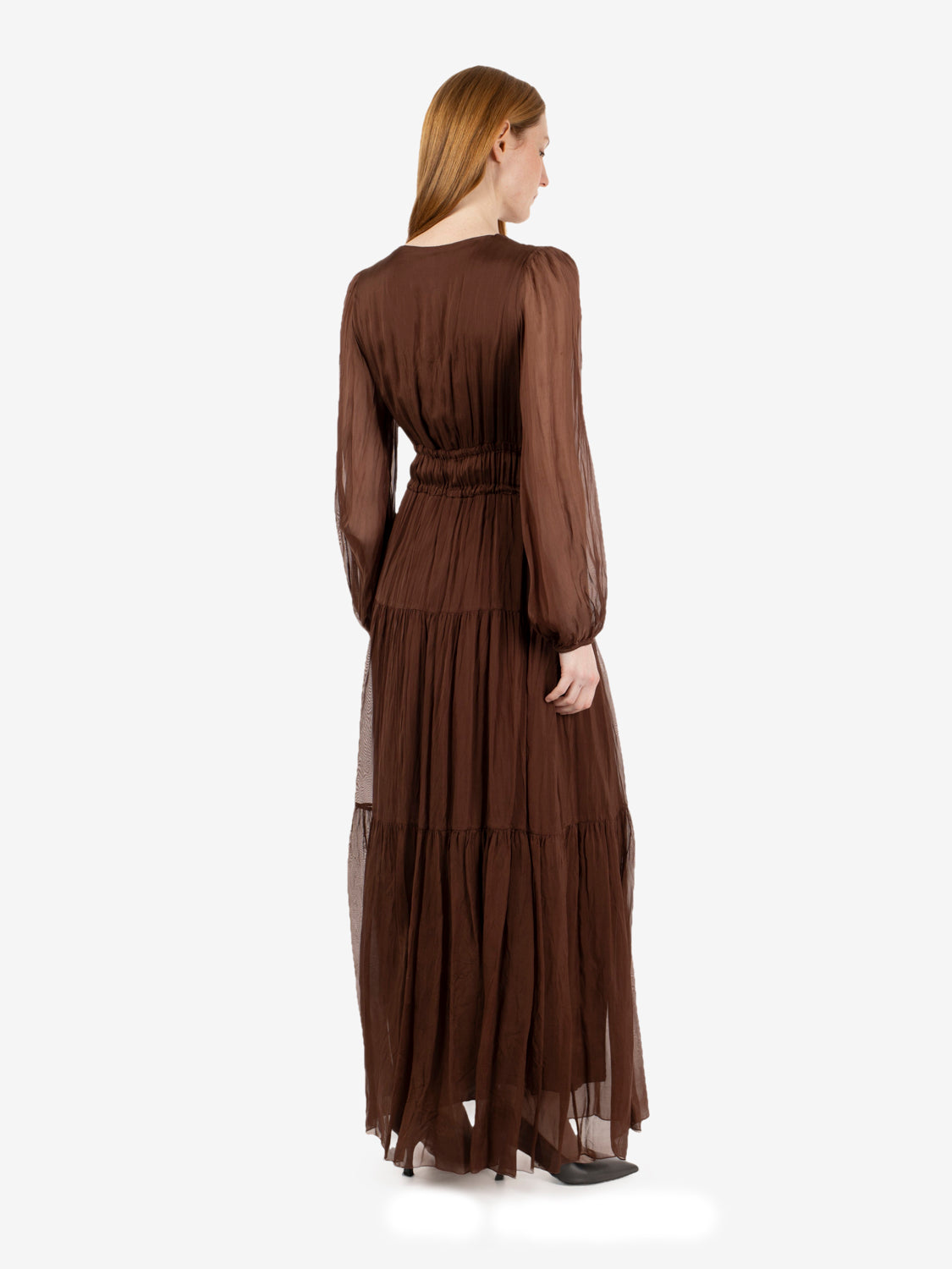 Cocoa empire line maxi dress