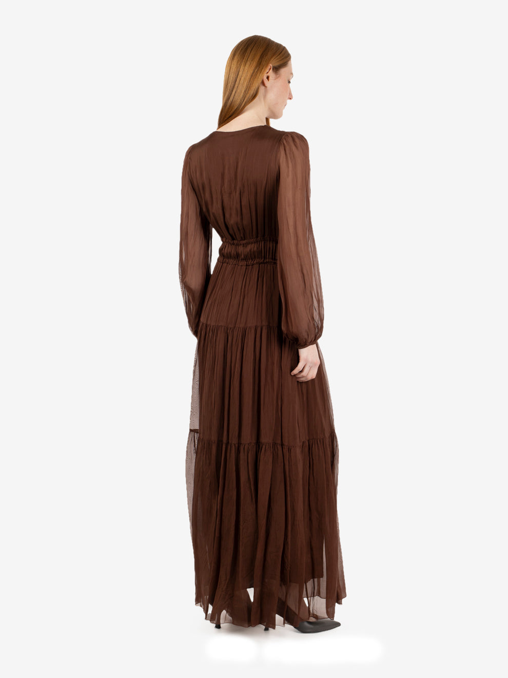Cocoa empire line maxi dress