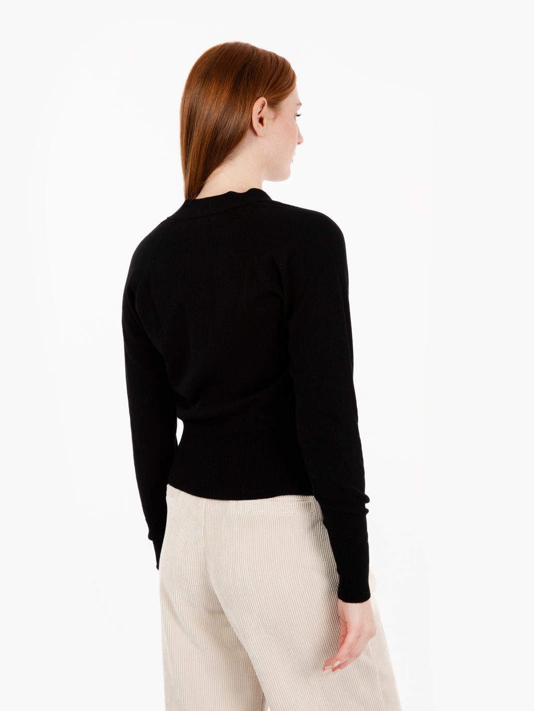Black Button Up Cardigan
