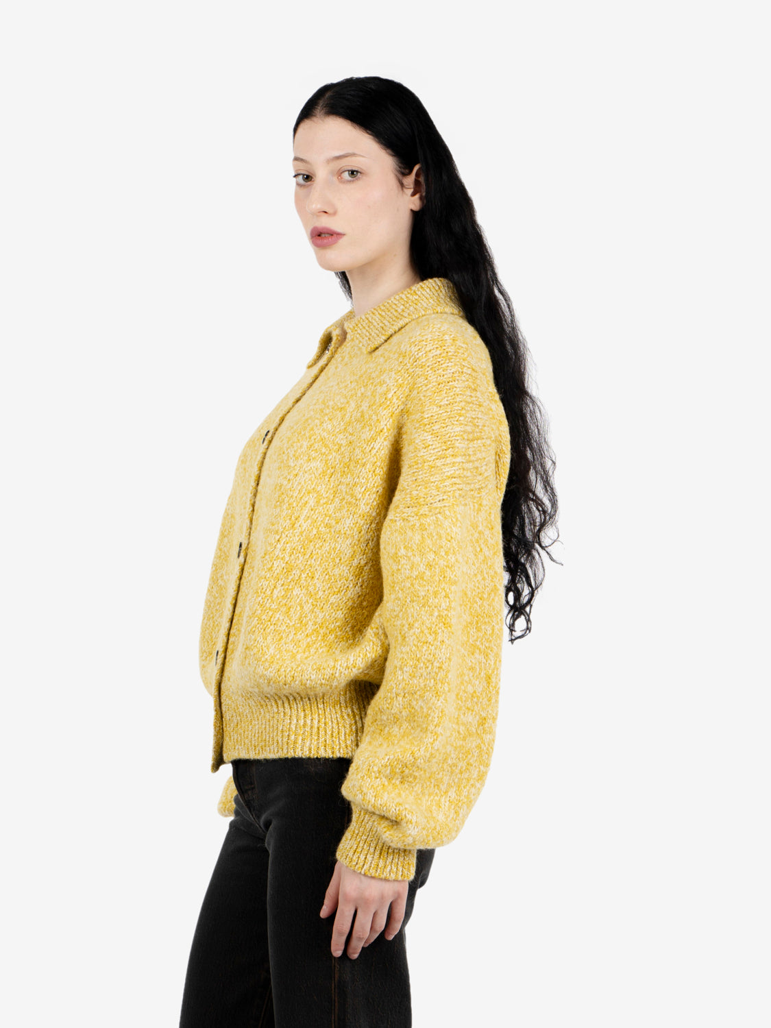 Cardigan con colletto sun