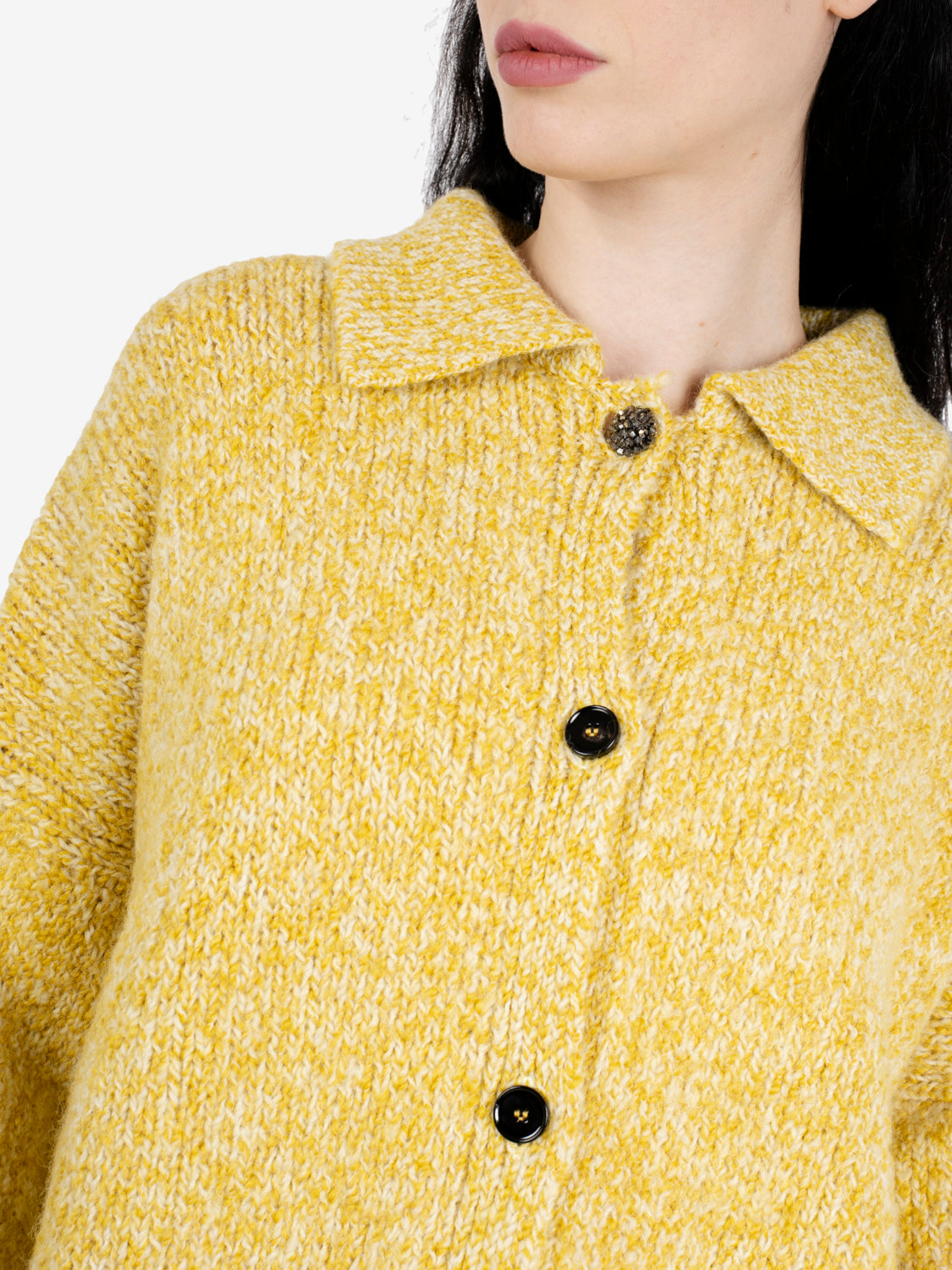 Cardigan con colletto sun