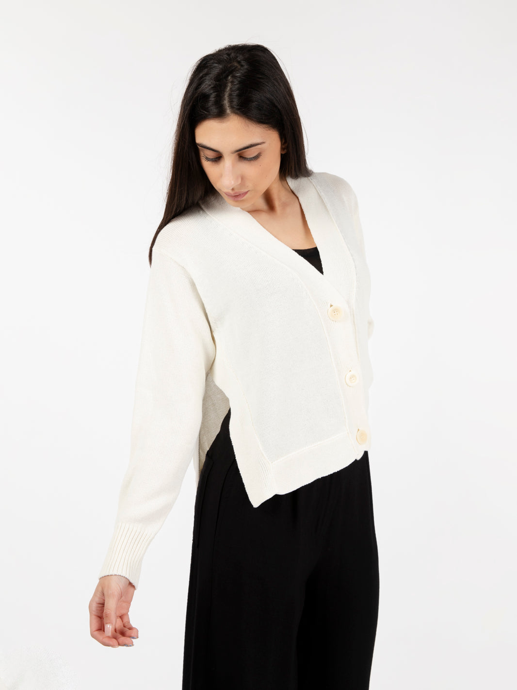 Coconut V-Neck Cardigan