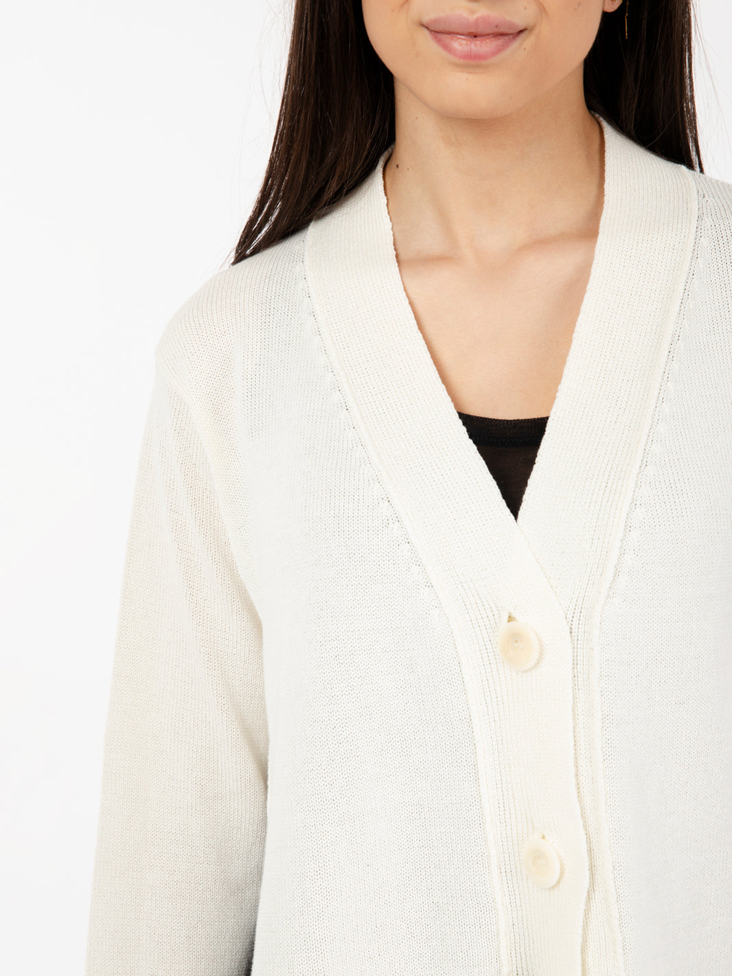 Coconut V-Neck Cardigan