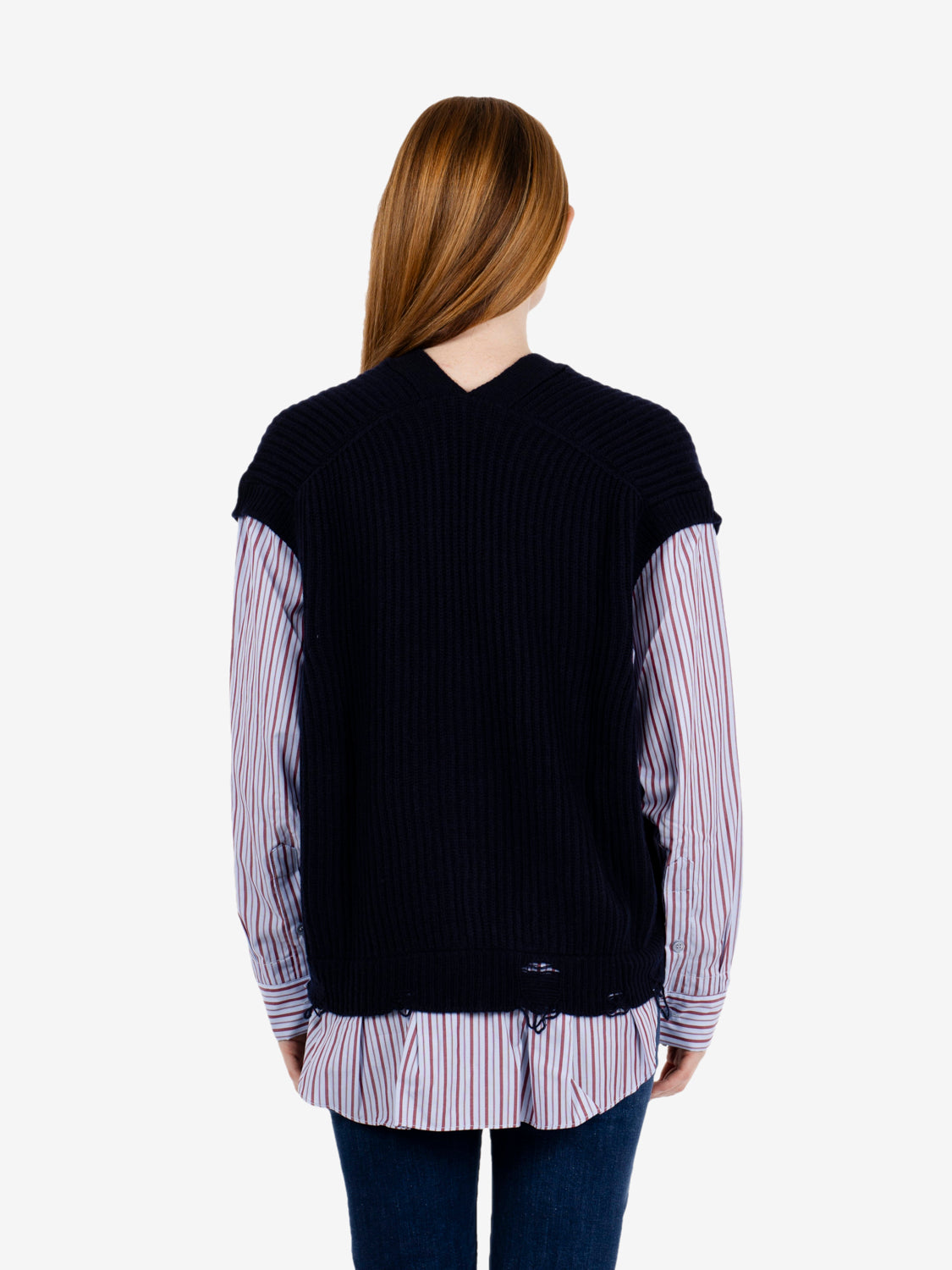VEST AND SHIRT BLUE/BLACK M3AC0016_ACU89S