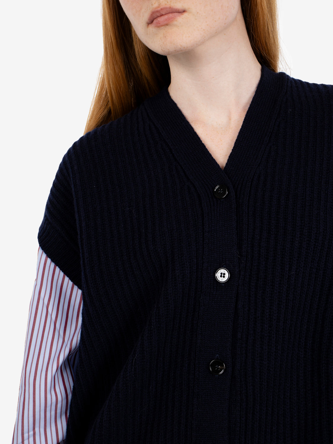 VEST AND SHIRT BLUE/BLACK M3AC0016_ACU89S