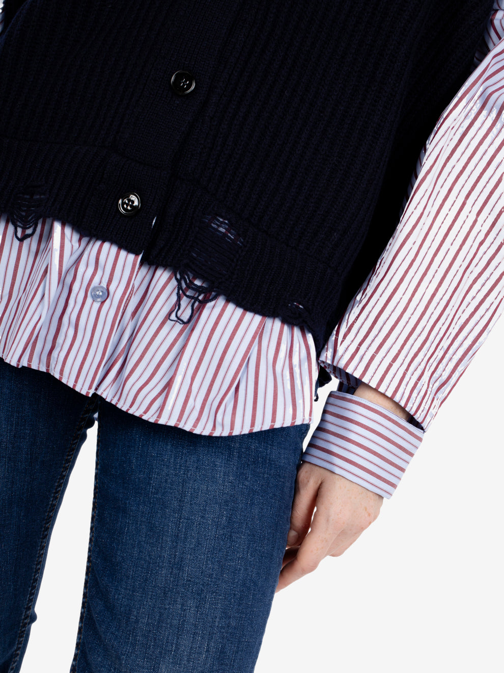 VEST AND SHIRT BLUE/BLACK M3AC0016_ACU89S