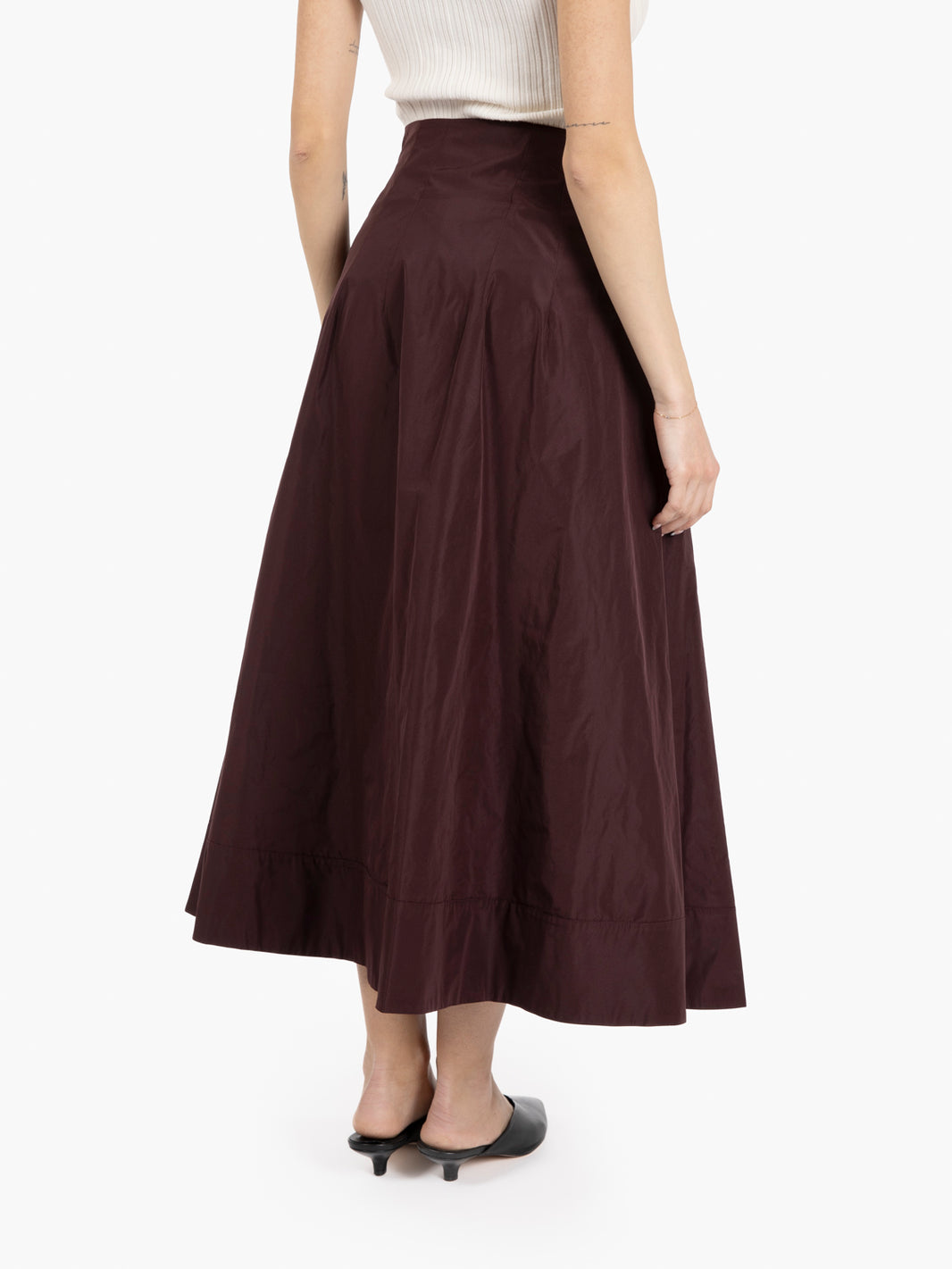 Brown muslin skirt