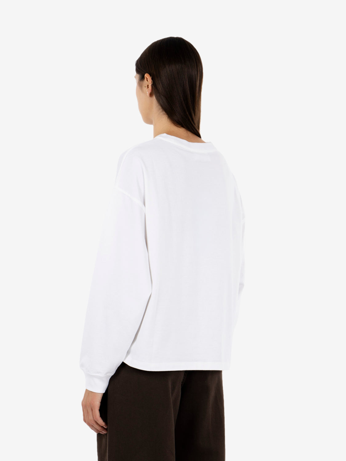 White cotton jersey
