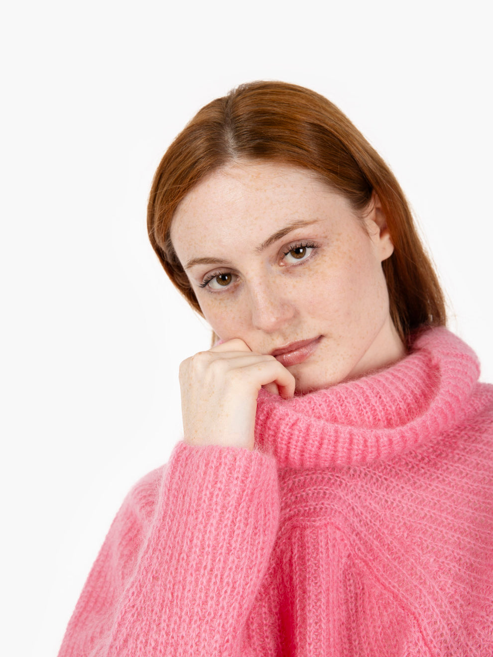 Barbie Mohair Turtleneck Sweater