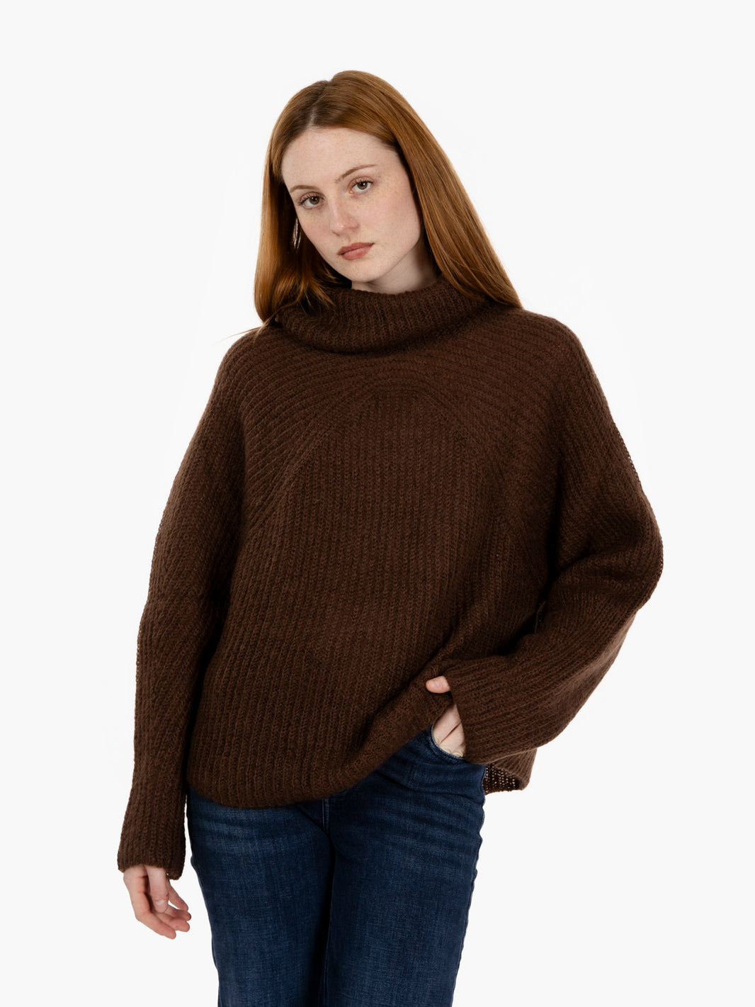 DARK MOHAIR SWEATER M3F0006_FU69S