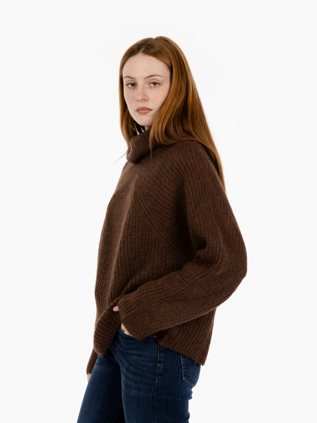 DARK MOHAIR SWEATER M3F0006_FU69S