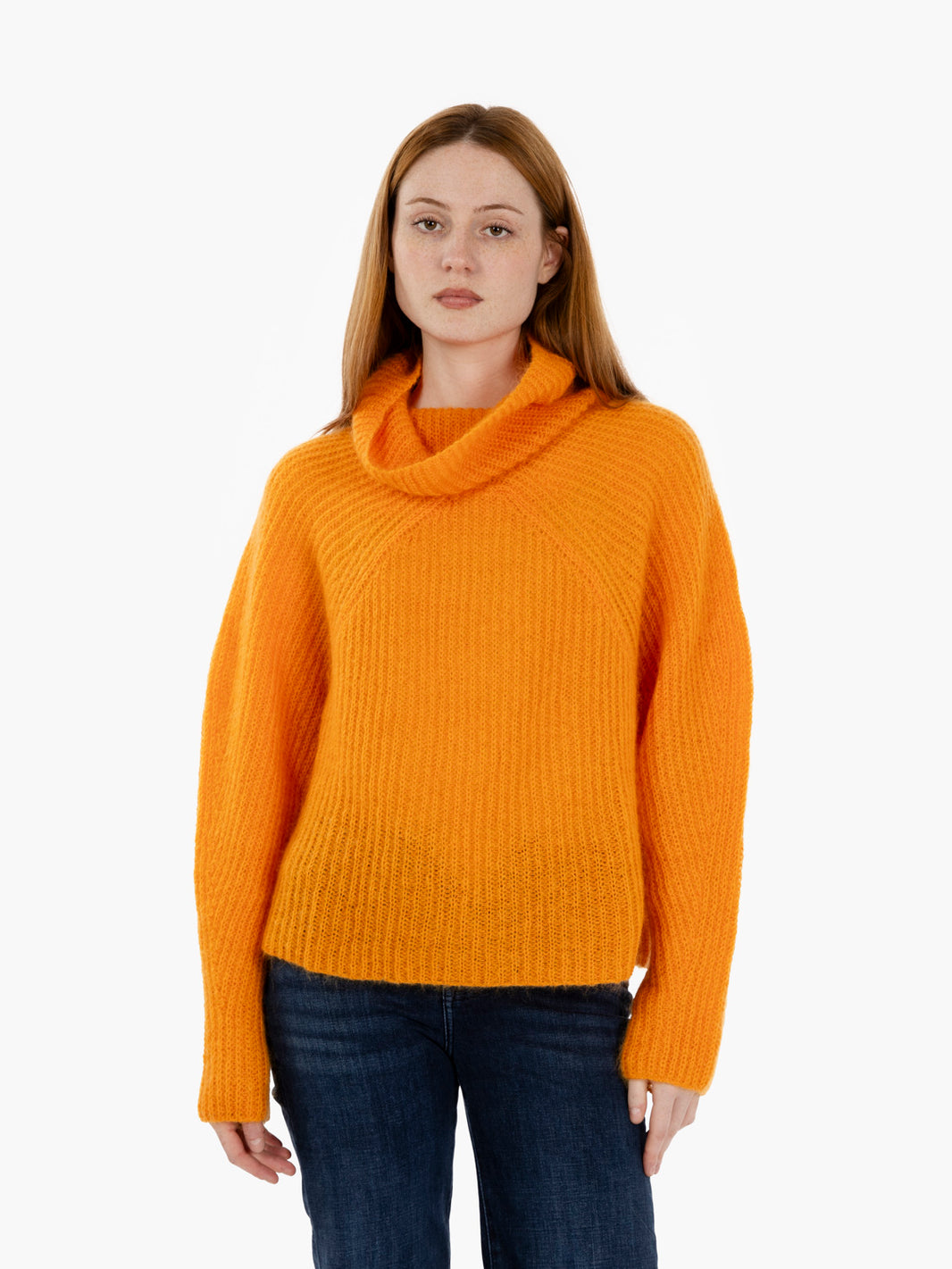 MANDARIN MOHAIR SWEATER M3F0006_FU32S