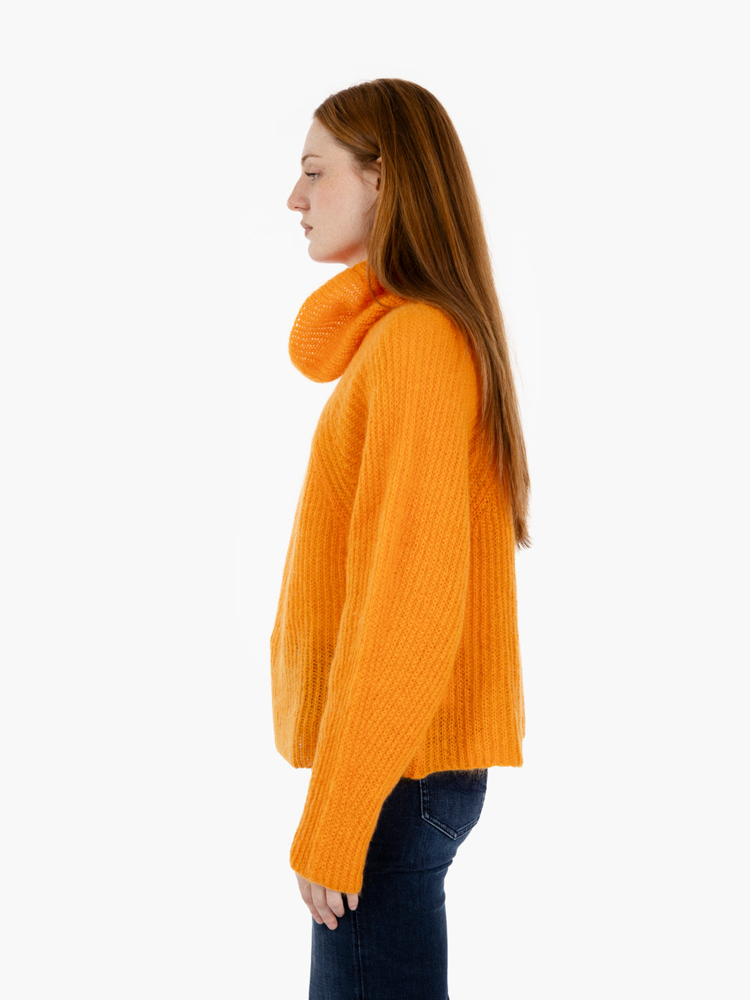 MANDARIN MOHAIR SWEATER M3F0006_FU32S