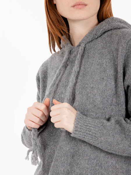 Maglione felpa grigio