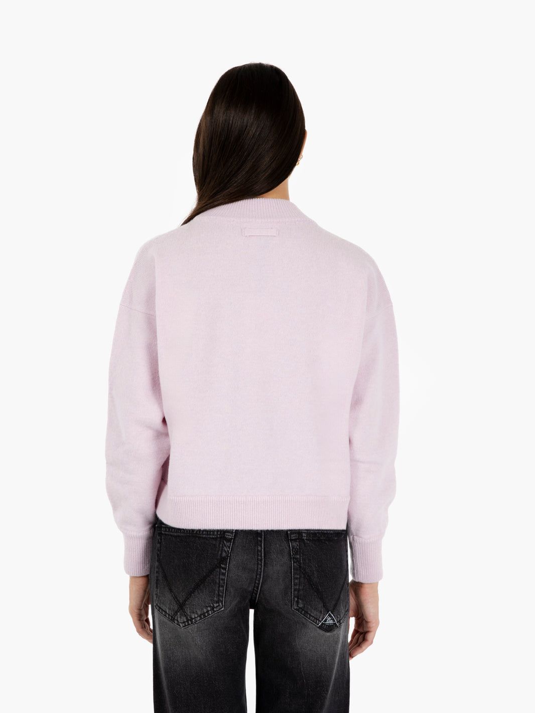 Maglione girocollo confetto